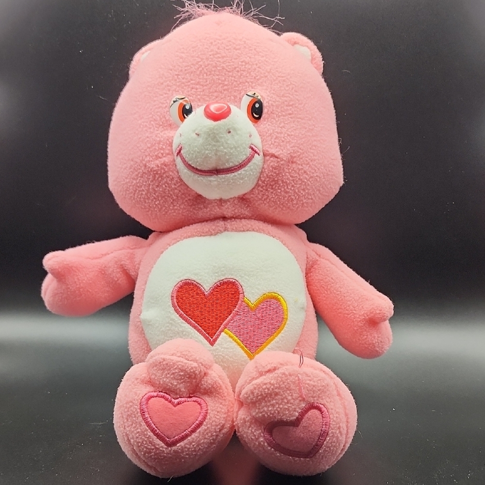 2002 Care‎ Bear Pink Plush Bear Toy